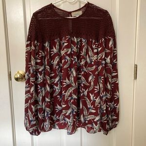 Beautiful top from Mynah’s purchased at Anthropologie